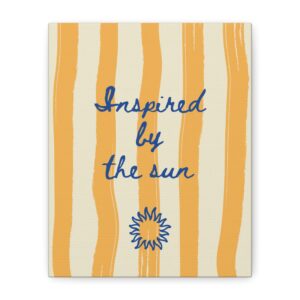 Arte em tela inspirada no sol